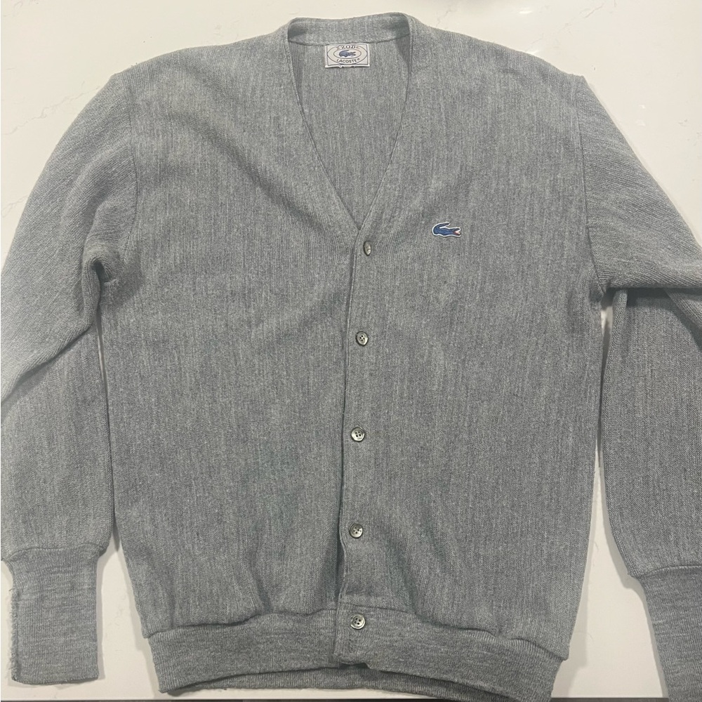 Vintage Lacoste Women’s Button Up Cardigan
